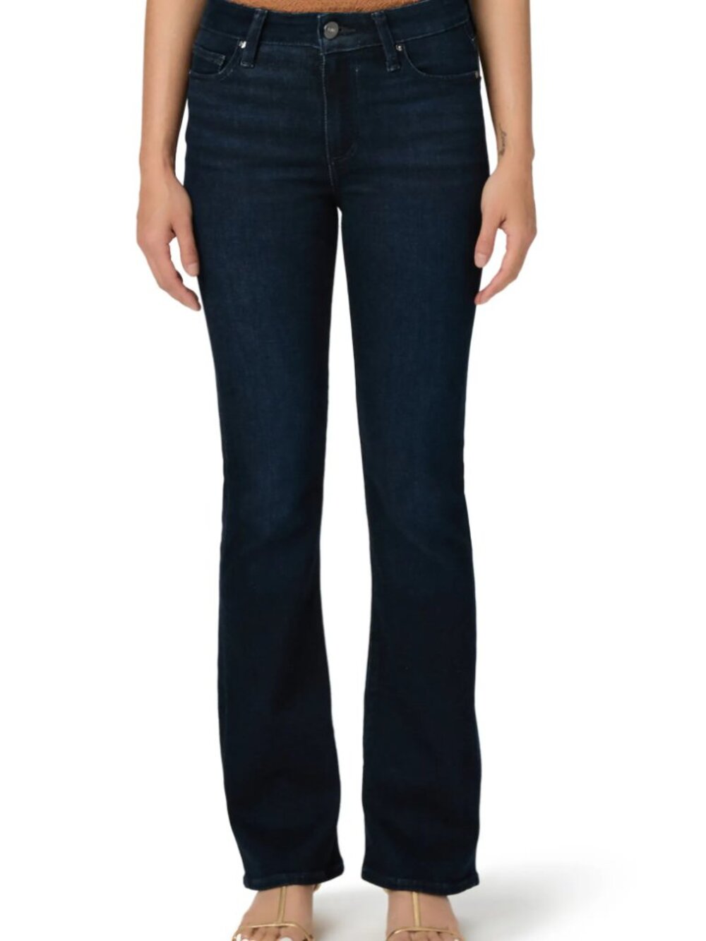PAIGE High Rise Manhattan Bootcut Jeans in Masquerade, 33P